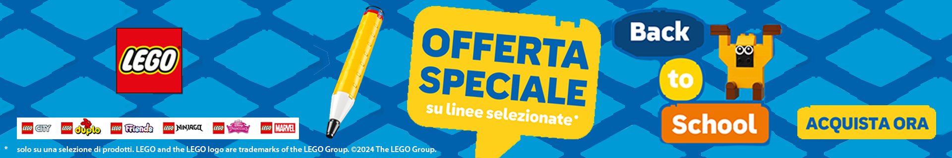 Back To School con LEGO: scopri le offerte online