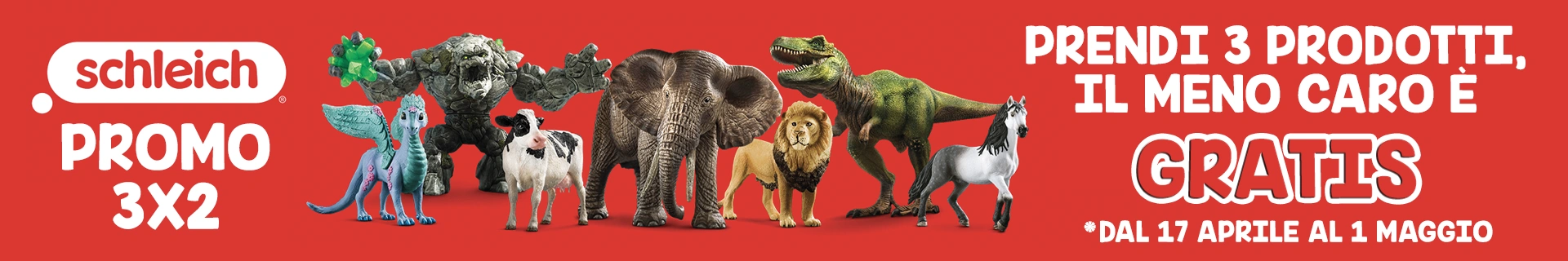 Promo Schleich 3x2: Scopri le Migliori Offerte Online | Giodicart