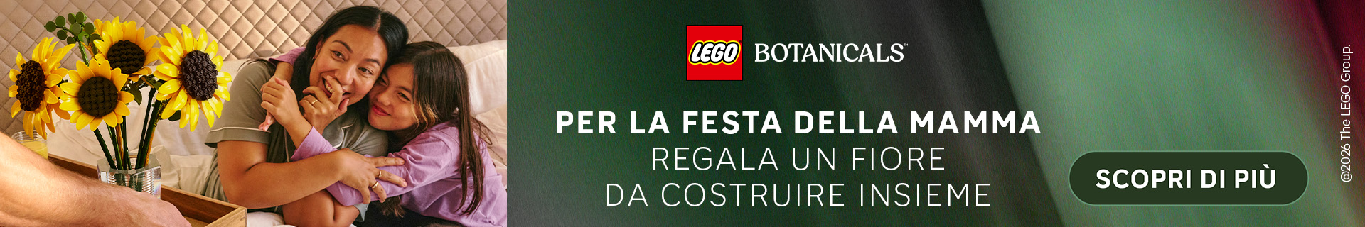 Regala fiori LEGO per la Festa della Mamma | Giodicart
