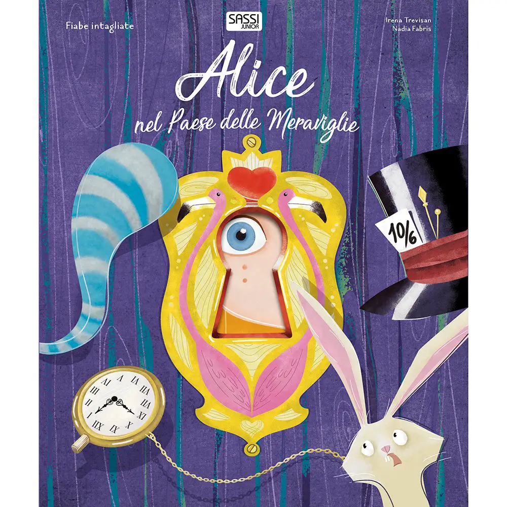 Libro Fiabe Intagliate Alice Nel Paese delle Meraviglie - Prima biblioteca