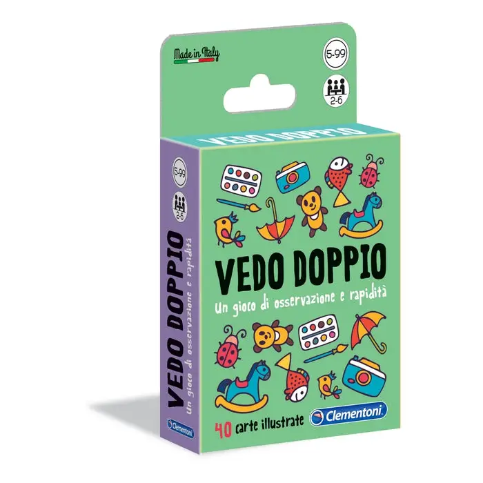 Carte Gioco Sapientino – Vedo Doppio - Giochi di società