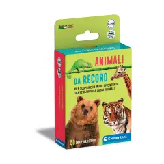 Carte Gioco Animali da Record – Divertimento e Curiosità per Bambini
