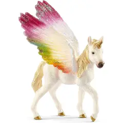 Schleich Unicorno Arcobaleno Alato Puledro