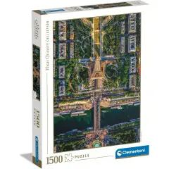 Puzzle 1000 Pezzi Hqc Flying Over Paris