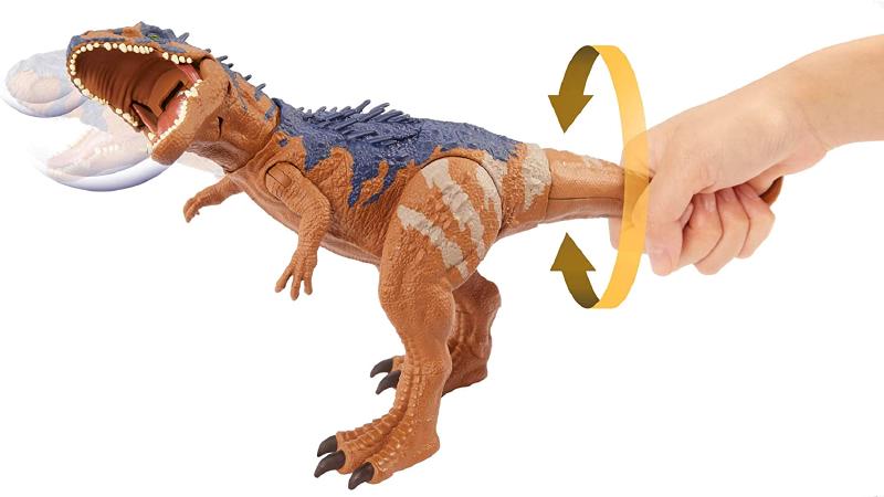 Jurassic World Mega Morso Dinosauro Siats Meekerorum GJP35 Anni Giocattolo per Bambini 4